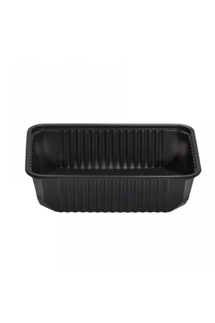 CASEROLA EUROBOX NEAGRA PP 750 ML 50 BUC
