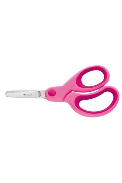 Foarfece pentru copii Softgrip roz 13 cm