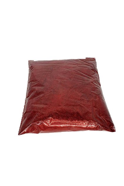Sclipici decor 1 kg rosu