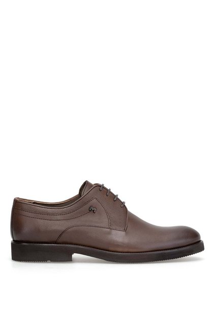 152-7377 Men's Genuine Leather Classic Shoes Brown