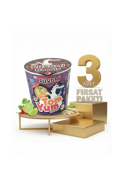 Bardak Tom Yum 3x60 Gr