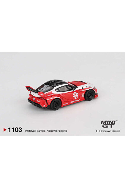 HOT WHEELS Mini GT LB-Works Toyota GR Supra Red White 1:64 Diecast