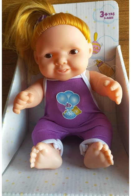 MASAL ANLATAN ŞARKI SÖYLEYEN SESLİ ET BEBEK 18 CM.