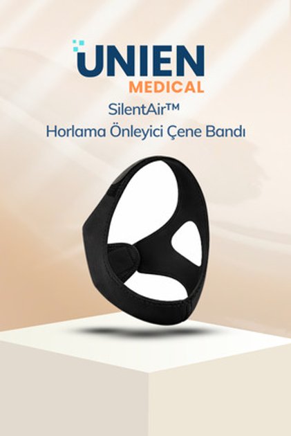 SilentAir™ Horlama Önleyici Çene Bandı – Uyku Aparatı