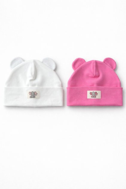 100% cotton twin baby beanie