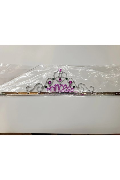 Colorful Princess Written Party Crown 60 cm