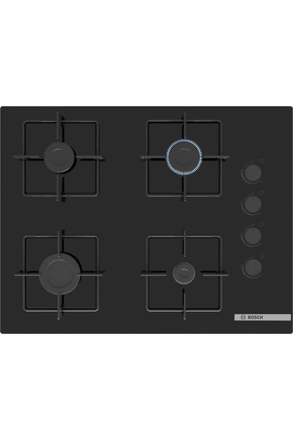 POP7C6P31O Serie 4 Gazlı Ankastre Ocak Sert cam Siyah 67 cm