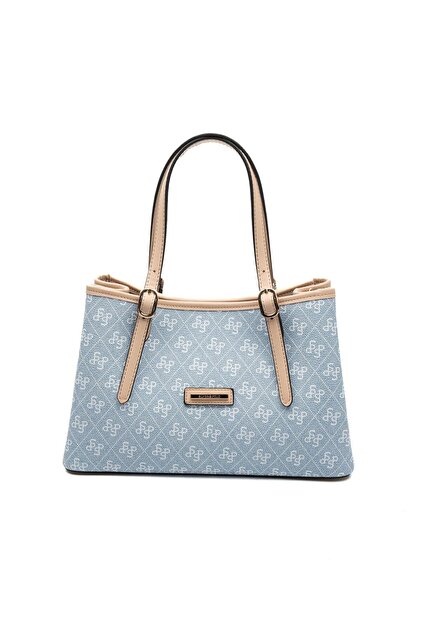 Blue - Ten Monogram Women's Handbag Sp1252
