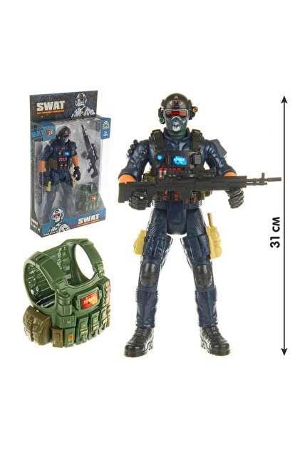 Genel Markalar Chap Mei Asker Oyun Set Soldier Force Figür 32Cm