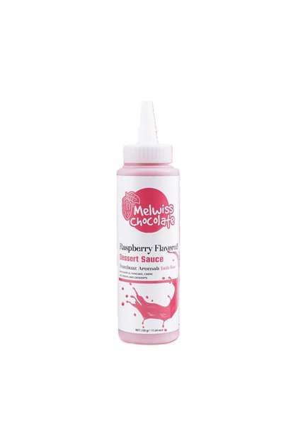 RASPBERRY FLAVORED DESSERT SAUCE (FRAMBUAZ AROMALI TATLI SOSU) 330 GR *1'Lİ