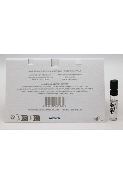 Silver Mountain Water EDP 1.7ml Unisex