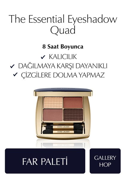 The Essential Eyeshadow Quad Far Paleti - Renk: Gallery Hop