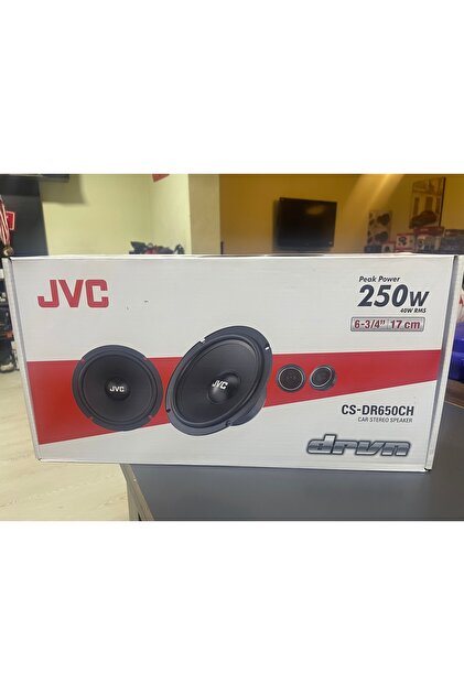 Jvc Deniz Sound Garage 17 CM Komponent Takımı CS-DR650CH 250 Watt