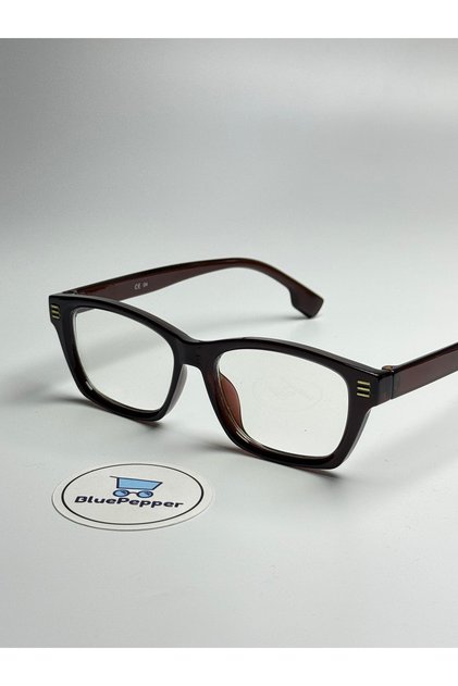 Burberix Unisex Blue Light Protection Glasses Timeless Model Optical Compatible Glasses Can Be Changed 51 Ekartma