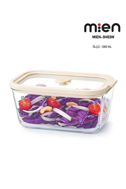 Silicone Vacuum Lid Storage Container 1380ml