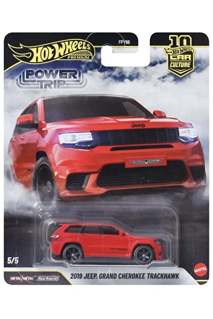 HOT WHEELS Premium 2019 Jeep Grand Cherokee Trackhawk Power Trip 1