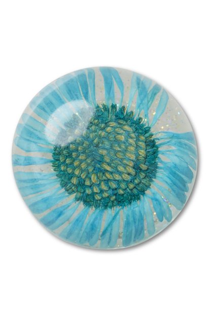 Jibbitz Encapsulated Blue Daisy