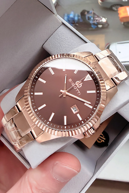 Japanese Mechanism Men's Watch - Waterproof Steel Band Stylish Gift Wristwatch with Special Box Bme2024C9