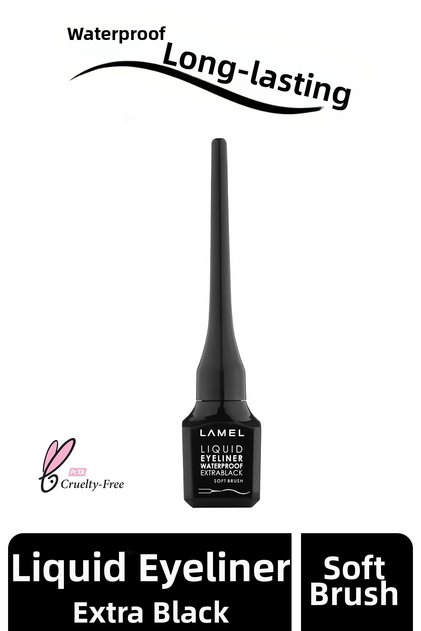 Lamel Extra Black Liquid Eyeliner Soft Brush No 101