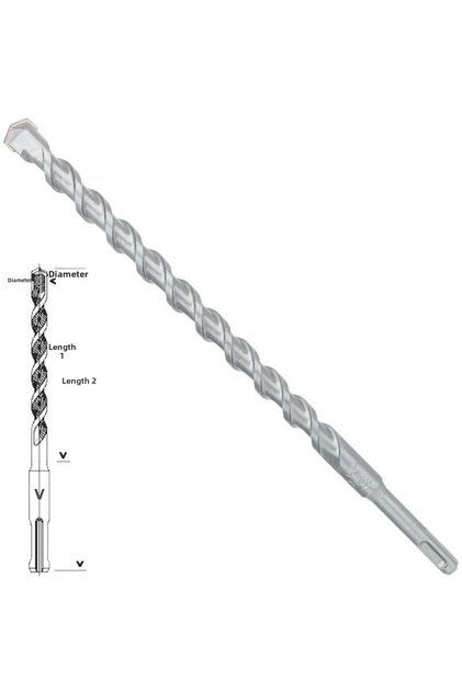 BURGHIU BOSCH SDS PLUS 16 x 315mm PLUS-1