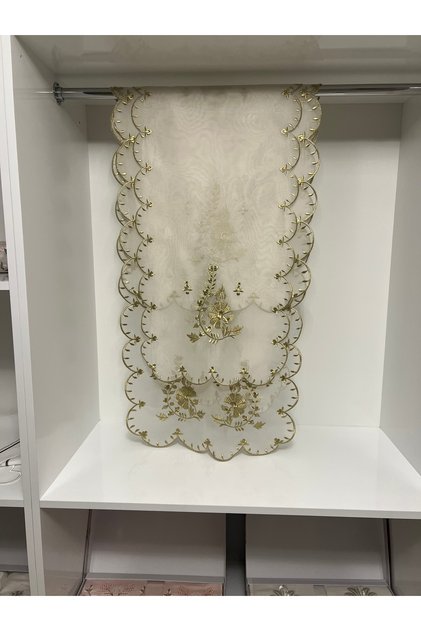 Karlla Ödemiş ipeği salon set
