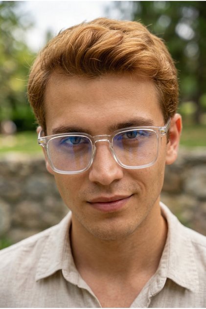 Frank Unisex Blue Block Camları Değişebilir Ekran Gözlüğü
