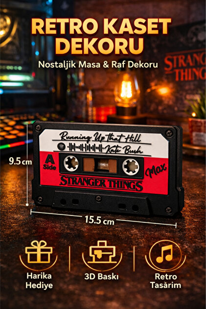 Cosmic Star Stranger Things Max Running Up That Hill Tasarım