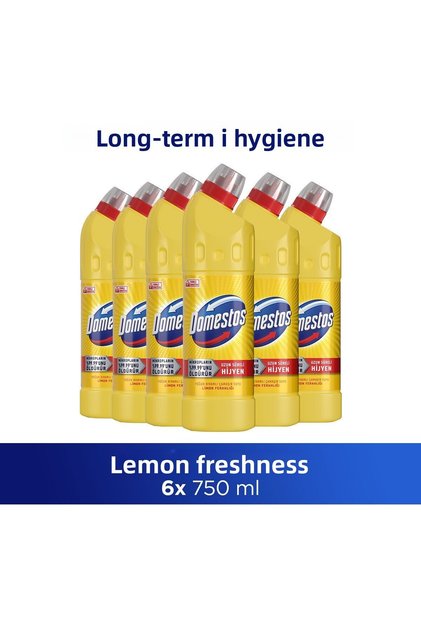 Bleach Prospețime de Lămâie 6x 750 ml