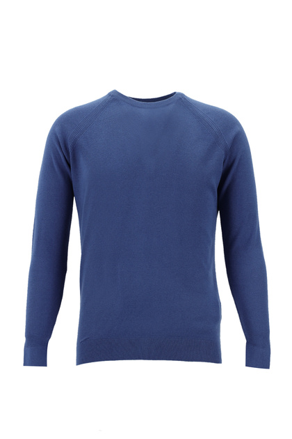 Crew Neck Regular Fit Cotton Knitwear Sweater