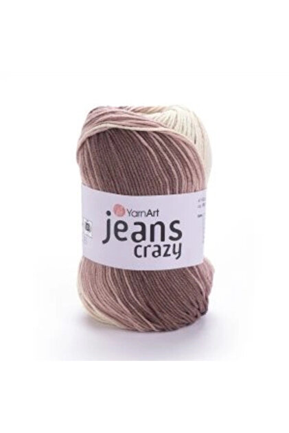 Jeans Crazy Marbled Hand Knitting Fire Ebruli-8201