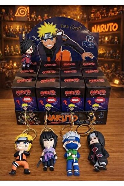 Bakmakistersen Naruto Karakter Sürpriz Paket Anahtarlık Figür 1