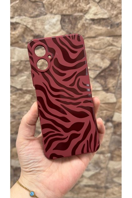 Omix X5 Compatible Zebra Patterned Silicone Shock-Absorbing Classic Protected Rubber Case
