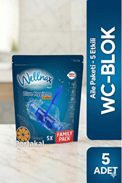 Wellnax Aktif PEMBE KÖPÜK Tuvalet Klozet Temizleyici 2x100 gr THE