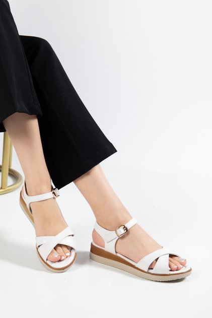 D0764 Daily Orthopedic Cross-Strapped Women's Shoes Sandals