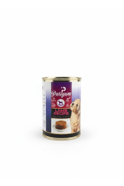 طعام رطب للجراء بنكهة باتيه لحم الضأن، علبة 400 غرام - تغذية كاملة غنية بالبروتين للجراء