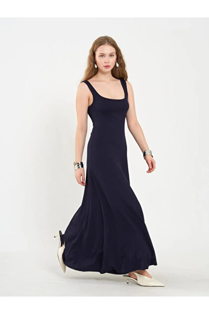 red dress flowy sleeves Adrianna Papell Off-shoulder Bell Sleeve Rosette Gown main image 0