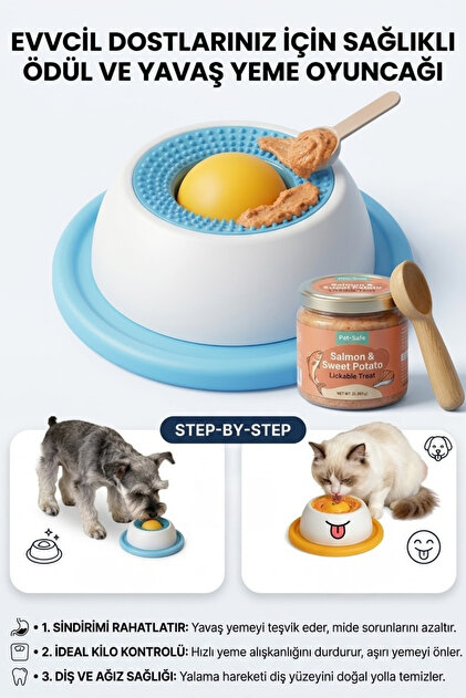 Pet a Portre (ペットアポルテ) LE LYSCALLA リボン付 ASRL GLOBAL Lezzet Patlamalı Ödül Yalama Oyuncağı - Fiyatı, Yorumları