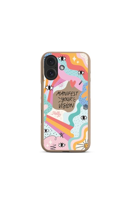 iPhone 17 Compatible Manifest Your Vision Premium Silicone Phone Case