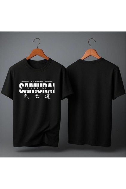 TRICOU CU IMPRIMEU SAMURAI