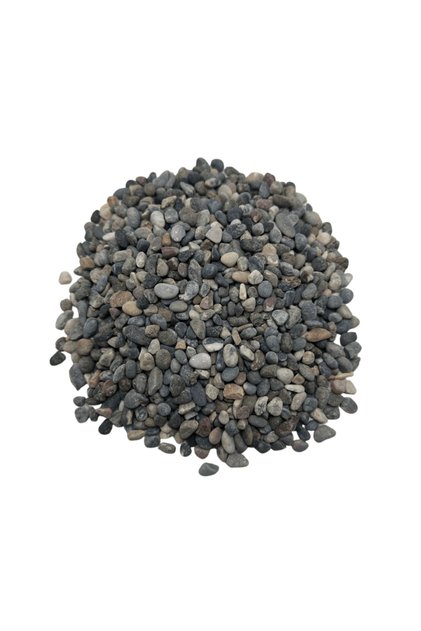 Doğal Dere Taşı Akvaryum Çakıl Taşı Dekoratif Akvaryum Kumu 1 Kg