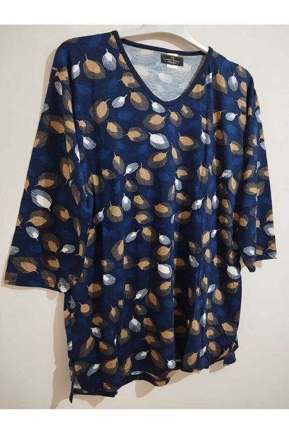 Full Summer Capri Sleeve 95% Viscose Anti-Sweat Blouse
