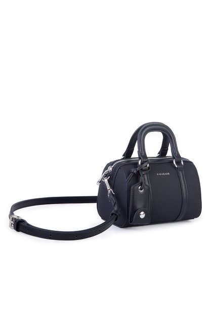 Kadın Premium Mini 2li set El Omuz ve Çapraz Çanta ile Cüzdan Seti Siyah 18x12x10 cm ebatla