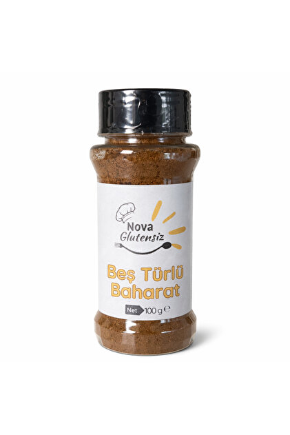 Glutensiz Beş Türlü Baharat 100 g | Köfte, Et ve Dolma İçin Aromatik Baharat Karışımı