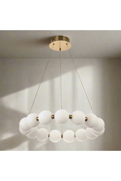 Modern Küre Pleksi LED Avize
