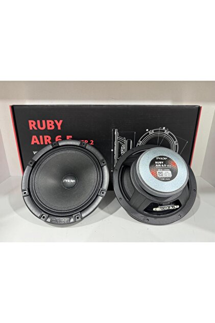 PRIDE RUBY AİR 6.5 ver2 16 CM 200W 100RMS MİDRANGE HOPARLÖR 1