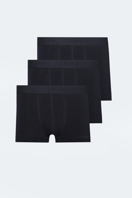 Jadax Set of 3 Men's Navy Blue Boxers