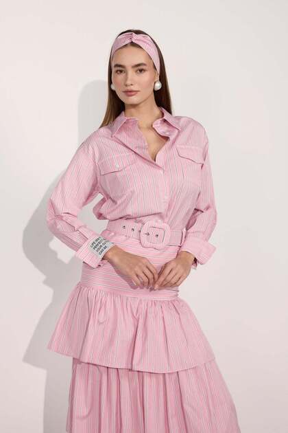 Queen Breeze Shirt&Bandana Pink