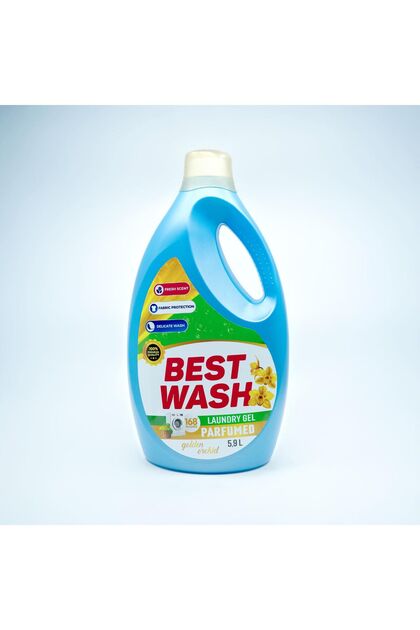 Detergent Gel Lichid Parfumat Orhidee Aurie 5.9L