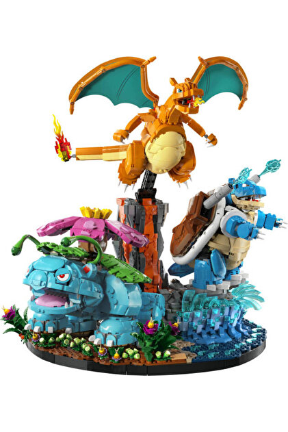 ポケモン 49 LEGO 72153 LEGO® Pokémon Venusaur, Charizard ve Blastoise - Fiyatı