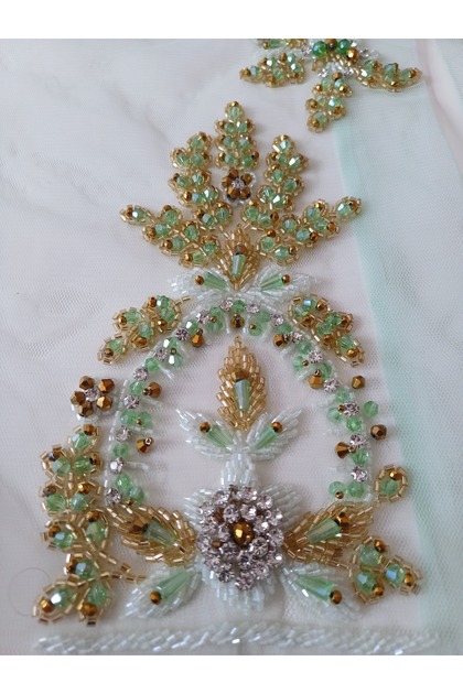 Indian/Lavi Kasnak Embroidery, Handcrafted Appliqué Work